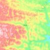 龙坪镇 topographic map, elevation, terrain