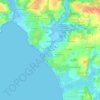 Le Loch topographic map, elevation, terrain