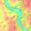 La Guignoterie topographic map, elevation, terrain