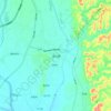 连山镇 topographic map, elevation, terrain