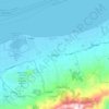 Zipari topographic map, elevation, terrain