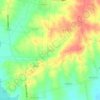 前仓村 topographic map, elevation, terrain