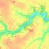 Le Moulin des Loges topographic map, elevation, terrain