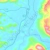 寺门 topographic map, elevation, terrain