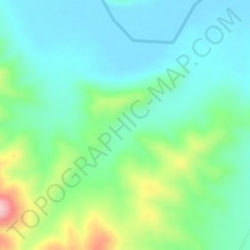 多秀 topographic map, elevation, terrain