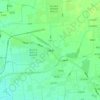 小集镇 topographic map, elevation, terrain