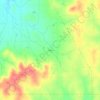 Olive topographic map, elevation, terrain