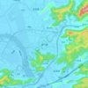 楚门镇 topographic map, elevation, terrain