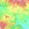 Benabarre topographic map, elevation, terrain