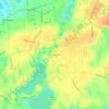 South Brewster topographic map, elevation, terrain