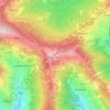 Monte Cornua topographic map, elevation, terrain