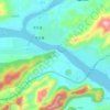 码头 topographic map, elevation, terrain