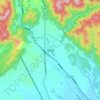 白鹤镇 topographic map, elevation, terrain