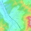 辛宅村 topographic map, elevation, terrain