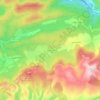 Roquefort topographic map, elevation, terrain