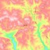 观文镇 topographic map, elevation, terrain