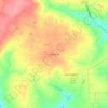 Adamsburg topographic map, elevation, terrain