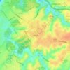 Highlands topographic map, elevation, terrain