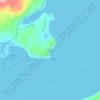 Lackawanna Beach topographic map, elevation, terrain