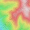 Mount Roberts topographic map, elevation, terrain