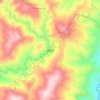 伟江乡 topographic map, elevation, terrain