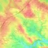 Le Penloup topographic map, elevation, terrain