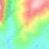 Orcomone topographic map, elevation, terrain