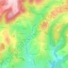 Le Banc topographic map, elevation, terrain