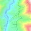 上盐井 topographic map, elevation, terrain