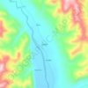 后七棵树 topographic map, elevation, terrain