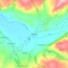 Tal-sarn topographic map, elevation, terrain