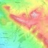 Hollenstein topographic map, elevation, terrain