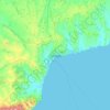 Tekirdağ topographic map, elevation, terrain
