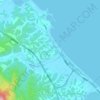 Wonpo-ri topographic map, elevation, terrain