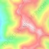 鸡丑山 topographic map, elevation, terrain