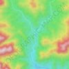 西河庙 topographic map, elevation, terrain