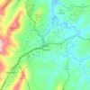Jebilat topographic map, elevation, terrain