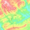 白泥镇 topographic map, elevation, terrain