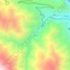 玉杰 topographic map, elevation, terrain