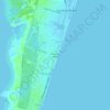 Wilmington Beach topographic map, elevation, terrain
