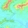 Daggar topographic map, elevation, terrain