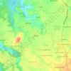 Cihowe topographic map, elevation, terrain