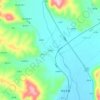 吕家营 topographic map, elevation, terrain