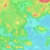 Вятиккя topographic map, elevation, terrain