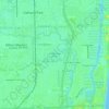 Middle River Manor topographic map, elevation, terrain