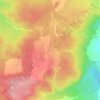 Los Matorrales topographic map, elevation, terrain