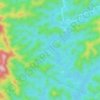 古榄 topographic map, elevation, terrain