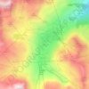 Chartreux topographic map, elevation, terrain