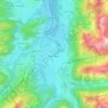 Oberstdorf topographic map, elevation, terrain