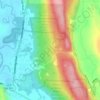 Berkshire South topographic map, elevation, terrain